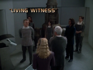 Living Witness Title Card